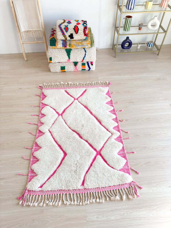 Tapis Berbère Coloré 102 X 171 Cm - N°2266