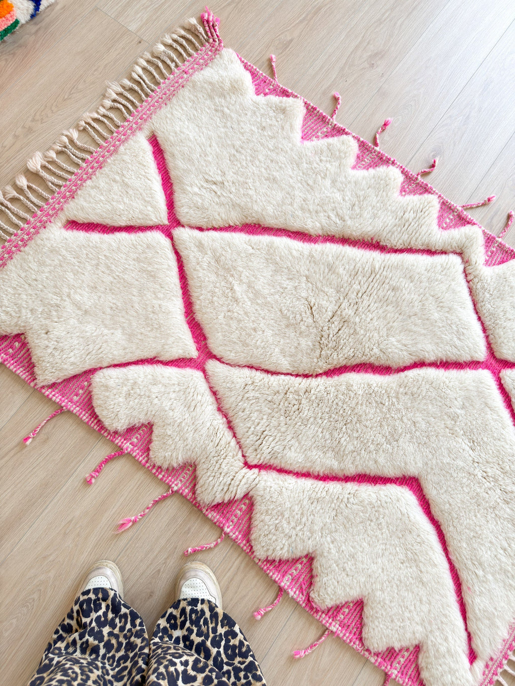 Tapis Berbère Coloré 102 X 171 Cm - N°2266