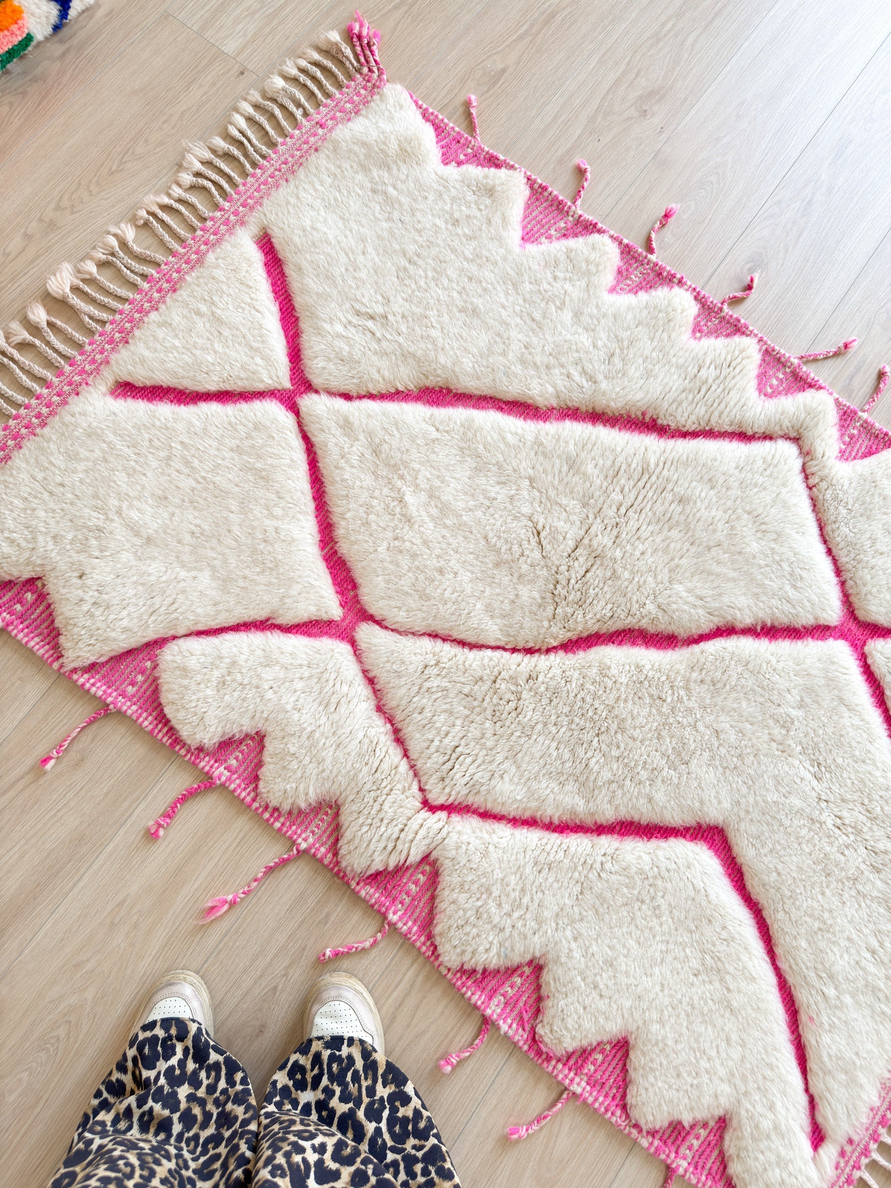 Tapis Berbère Coloré 102 X 171 Cm - N°2266