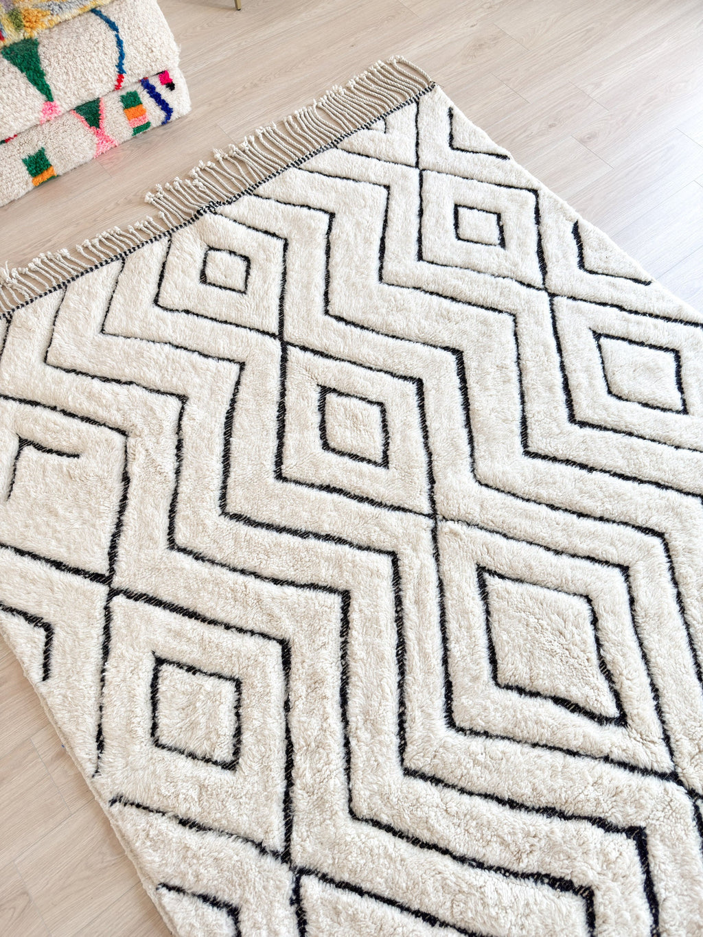 Tapis Beni Ouarain 199 X 342 Cm - N°2368