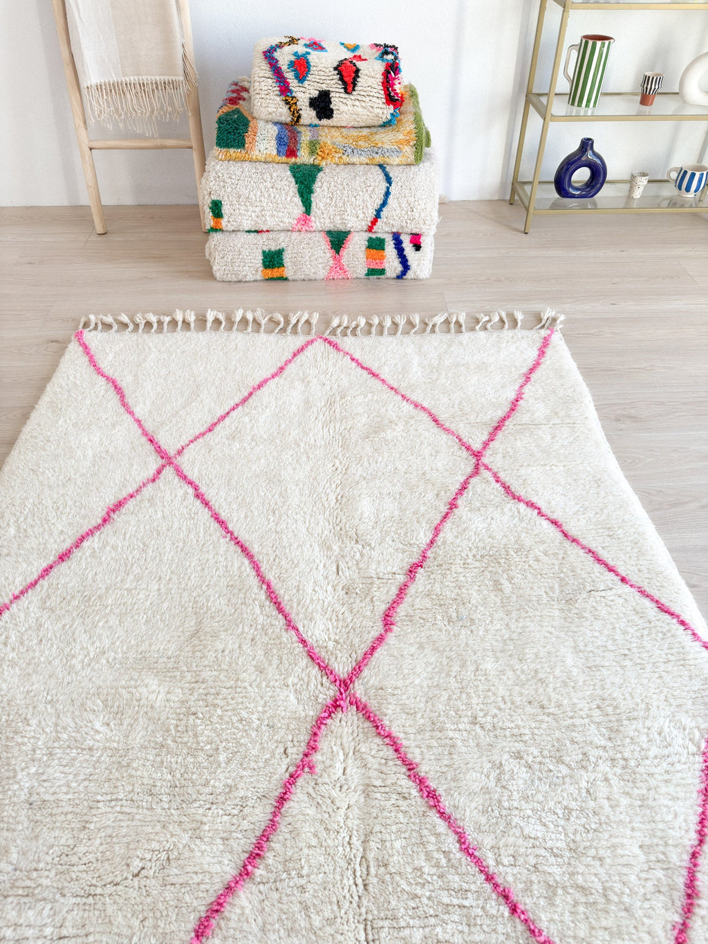 Tapis Berbère Coloré 149 X 263 Cm - N°2311