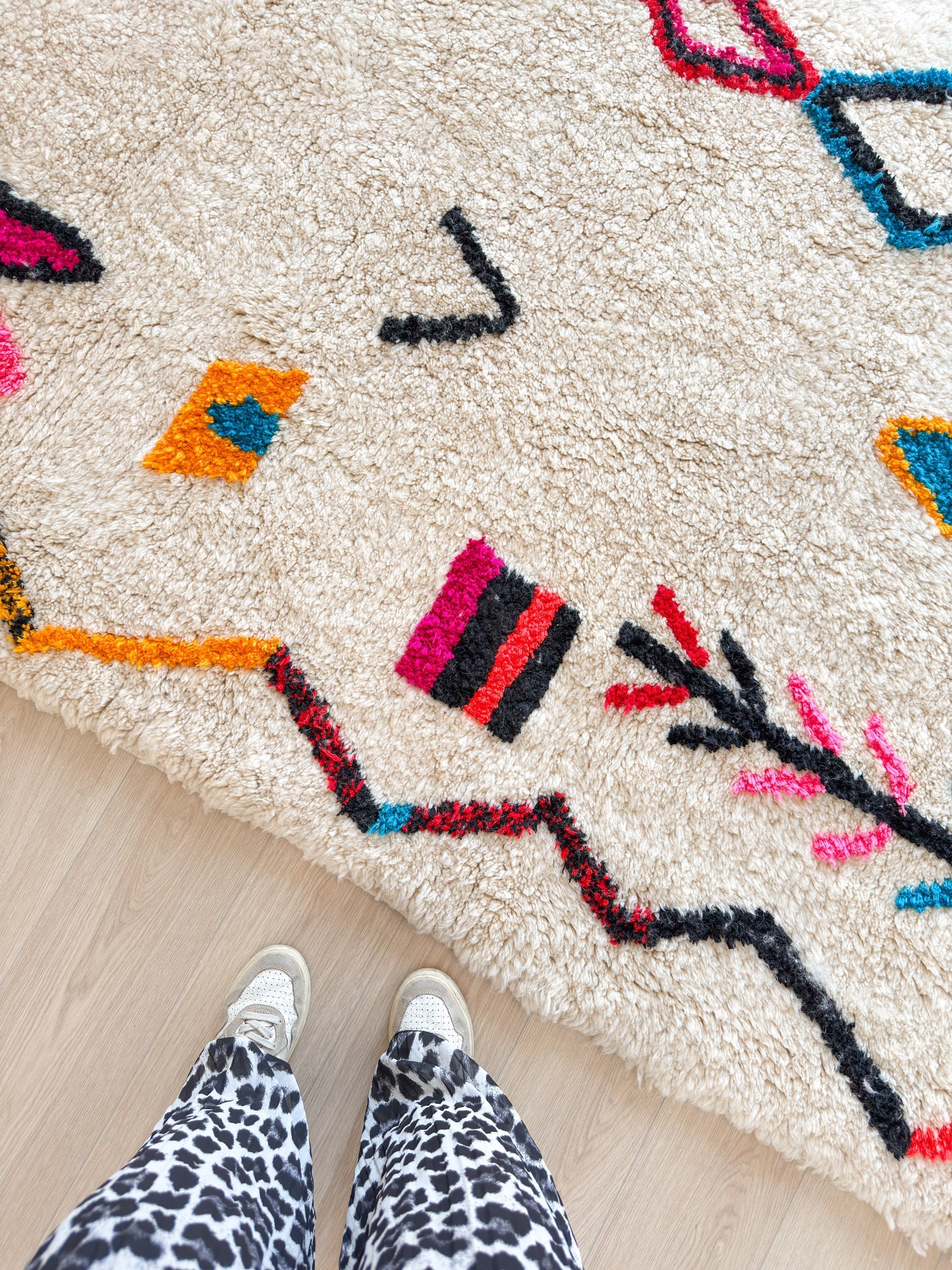 Tapis Berbère Coloré 261 X 355 Cm - N°2342
