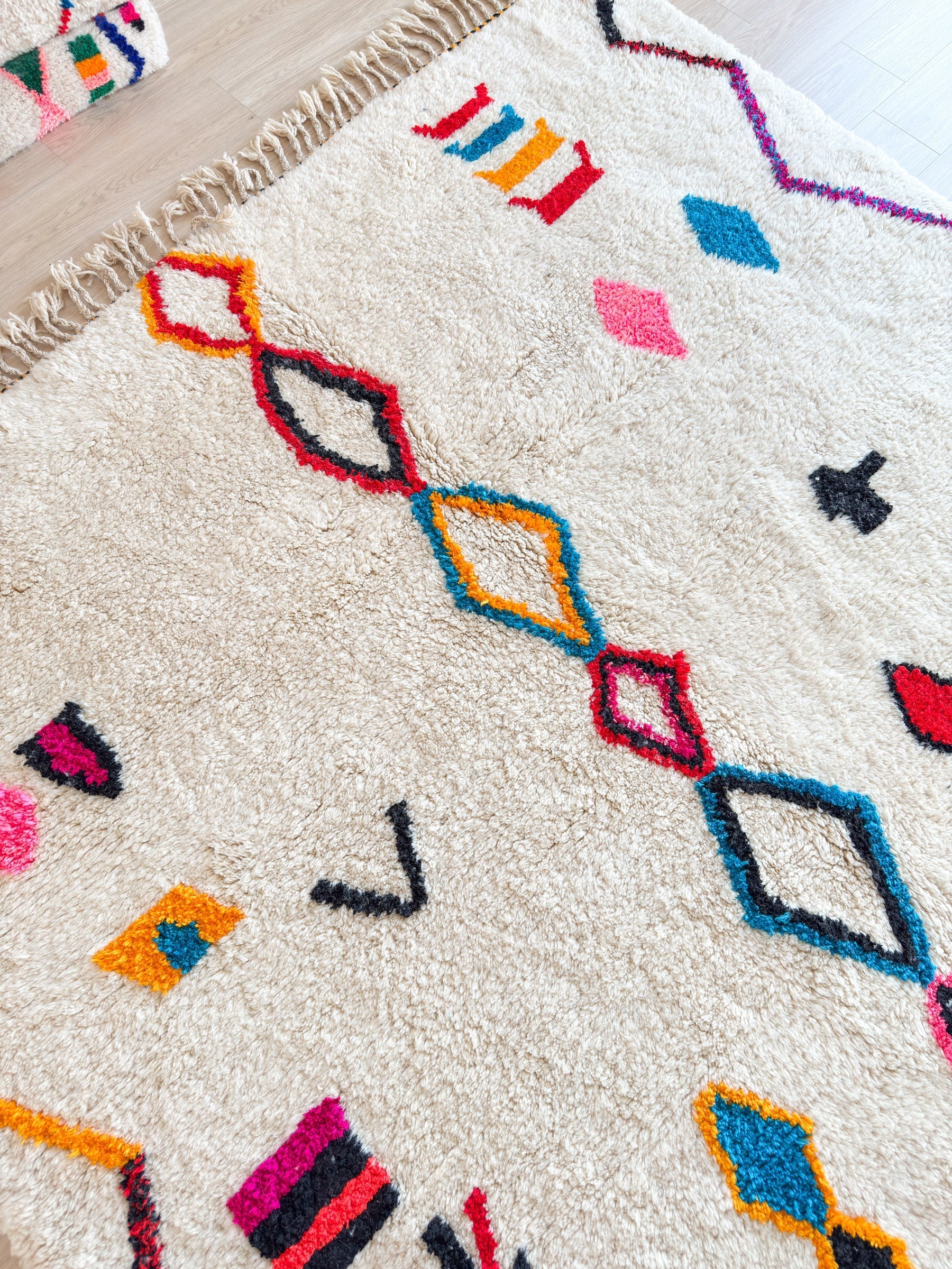 Tapis Berbère Coloré 261 X 355 Cm - N°2342