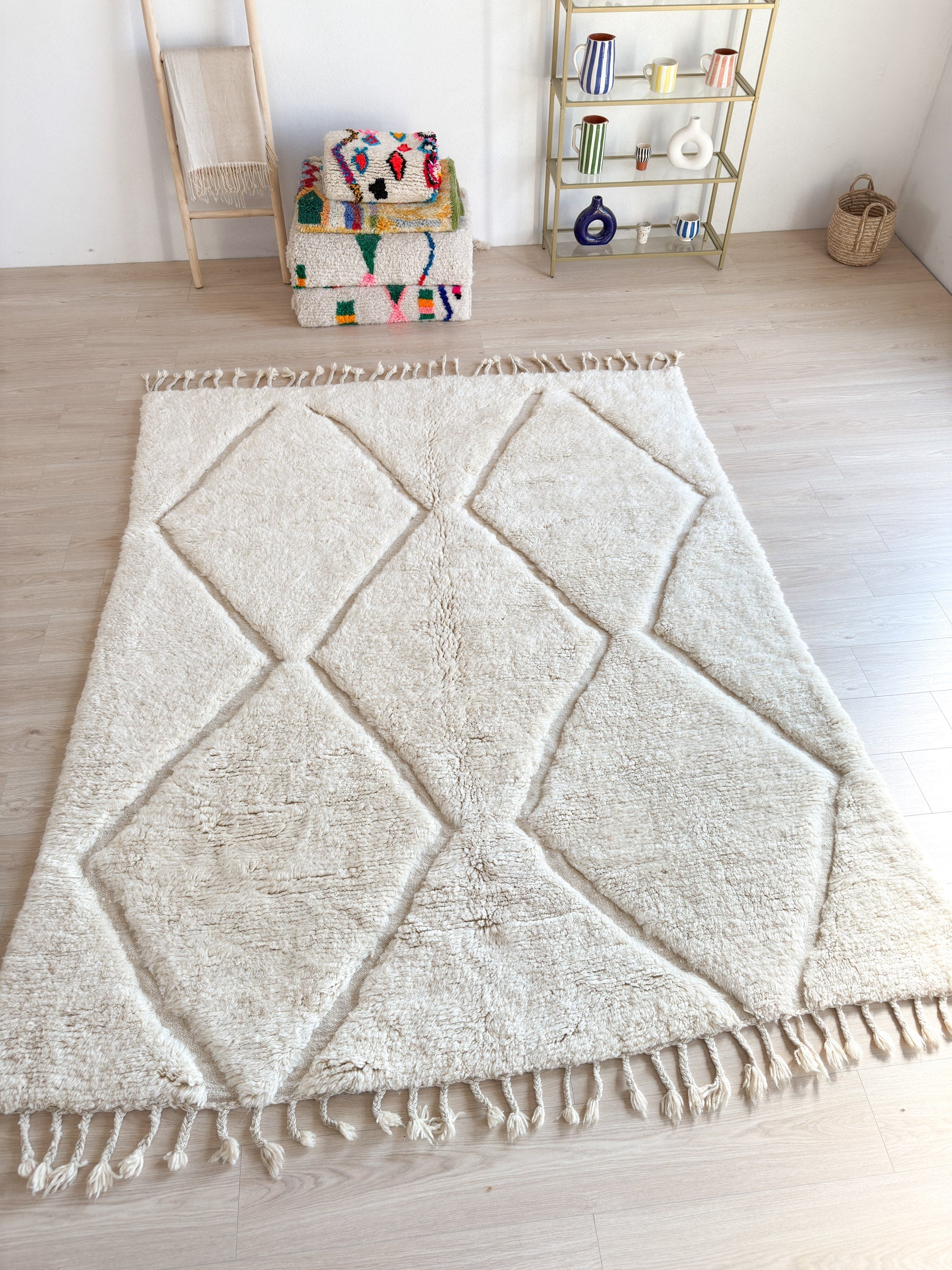 Tapis Beni Ouarain 211 X 286 Cm - N°2273