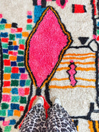 Tapis Berbère Coloré 177 X 283 Cm - N°2310