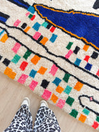 Tapis Berbère Coloré 218 X 311 Cm - N°2277