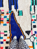 Tapis Berbère Coloré 218 X 311 Cm - N°2277