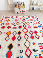 Tapis Berbère Coloré 207 X 334 Cm - N°2276