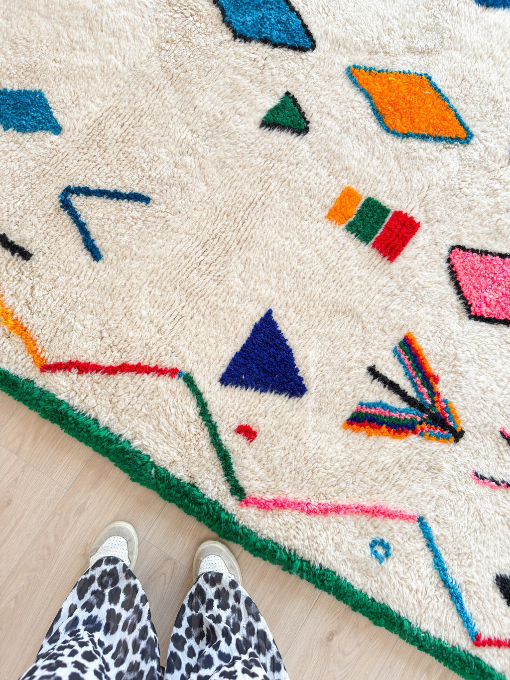 Tapis Berbère Coloré 194 X 331 Cm - N°2283