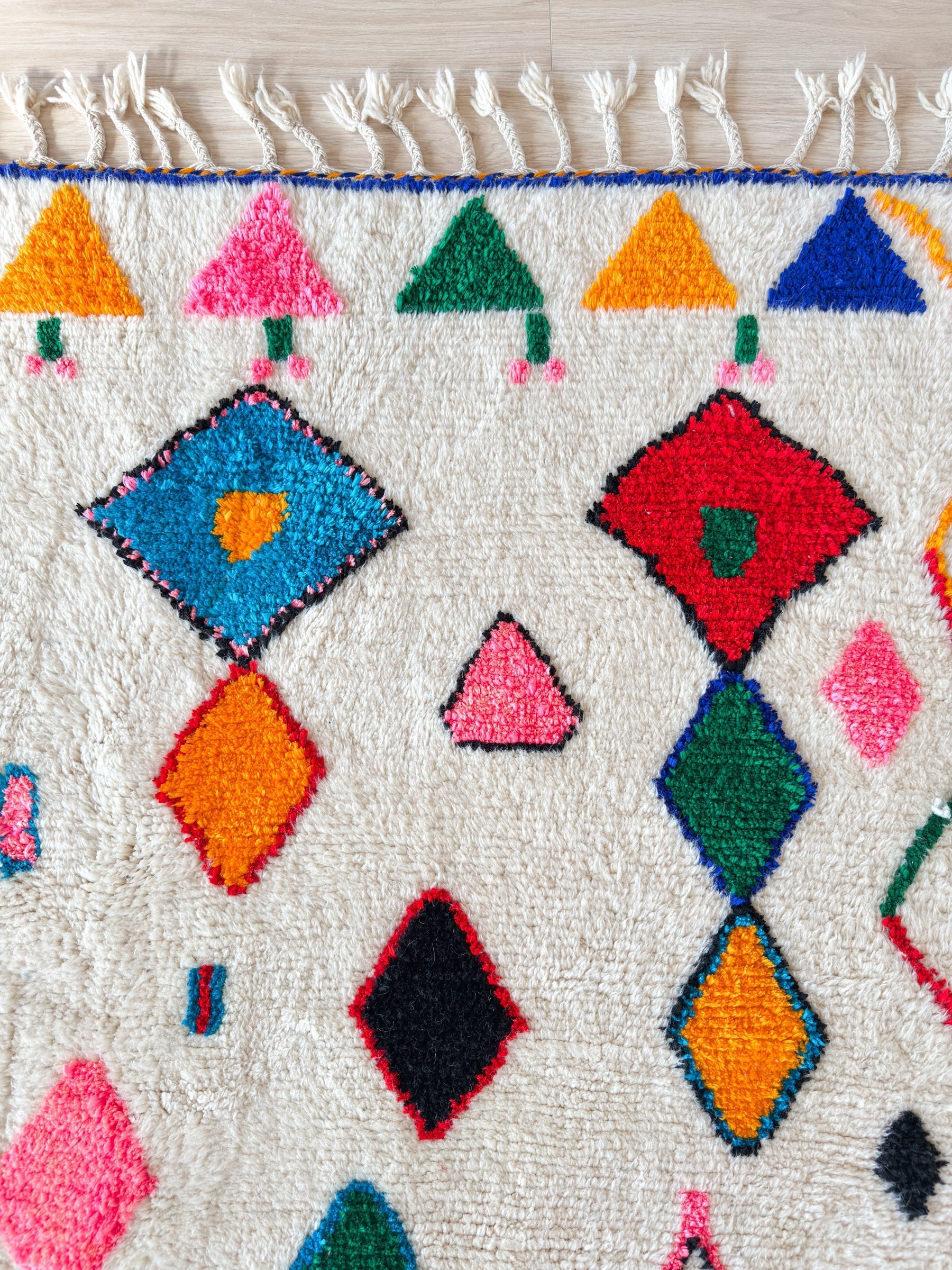 Tapis Berbère Coloré 194 X 331 Cm - N°2283