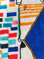 Tapis Berbère Coloré 213 X 331 Cm - N°2304
