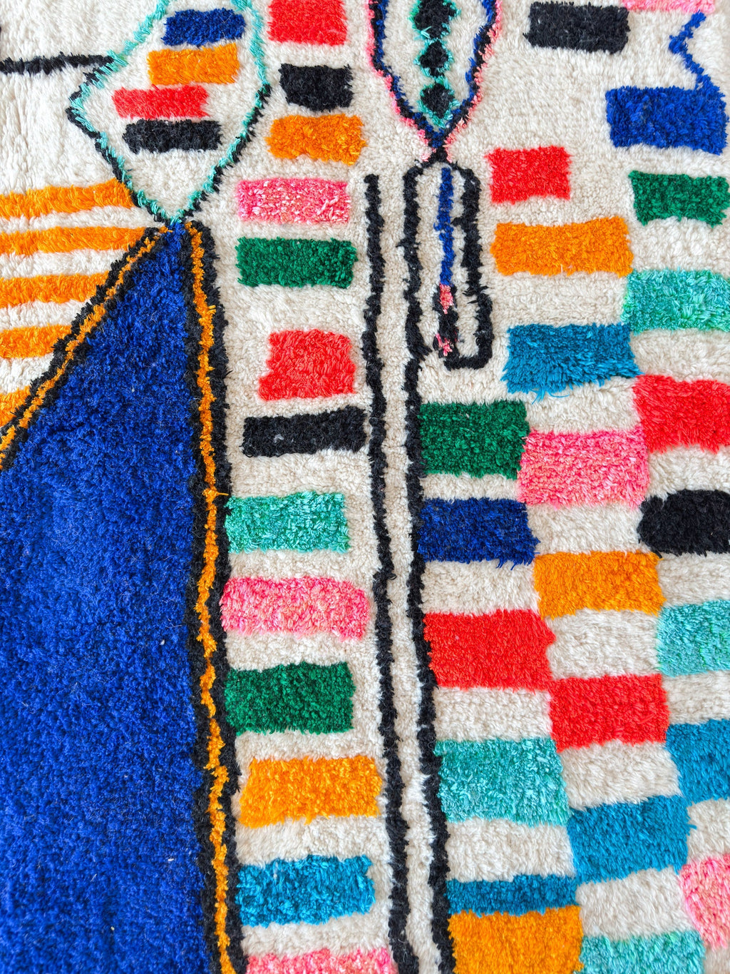 Tapis Berbère Coloré 213 X 331 Cm - N°2304