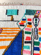 Tapis Berbère Coloré 213 X 331 Cm - N°2304