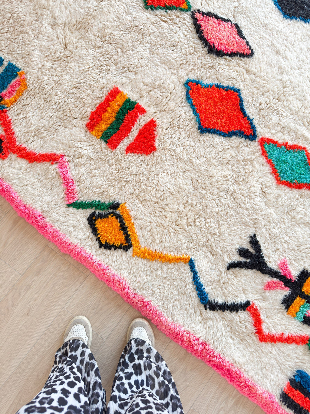 Tapis Berbère Coloré 209 X 339 Cm - N°2274