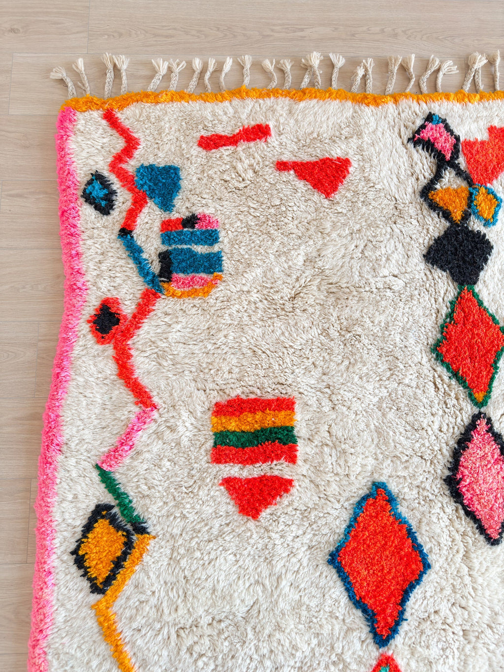 Tapis Berbère Coloré 209 X 339 Cm - N°2274