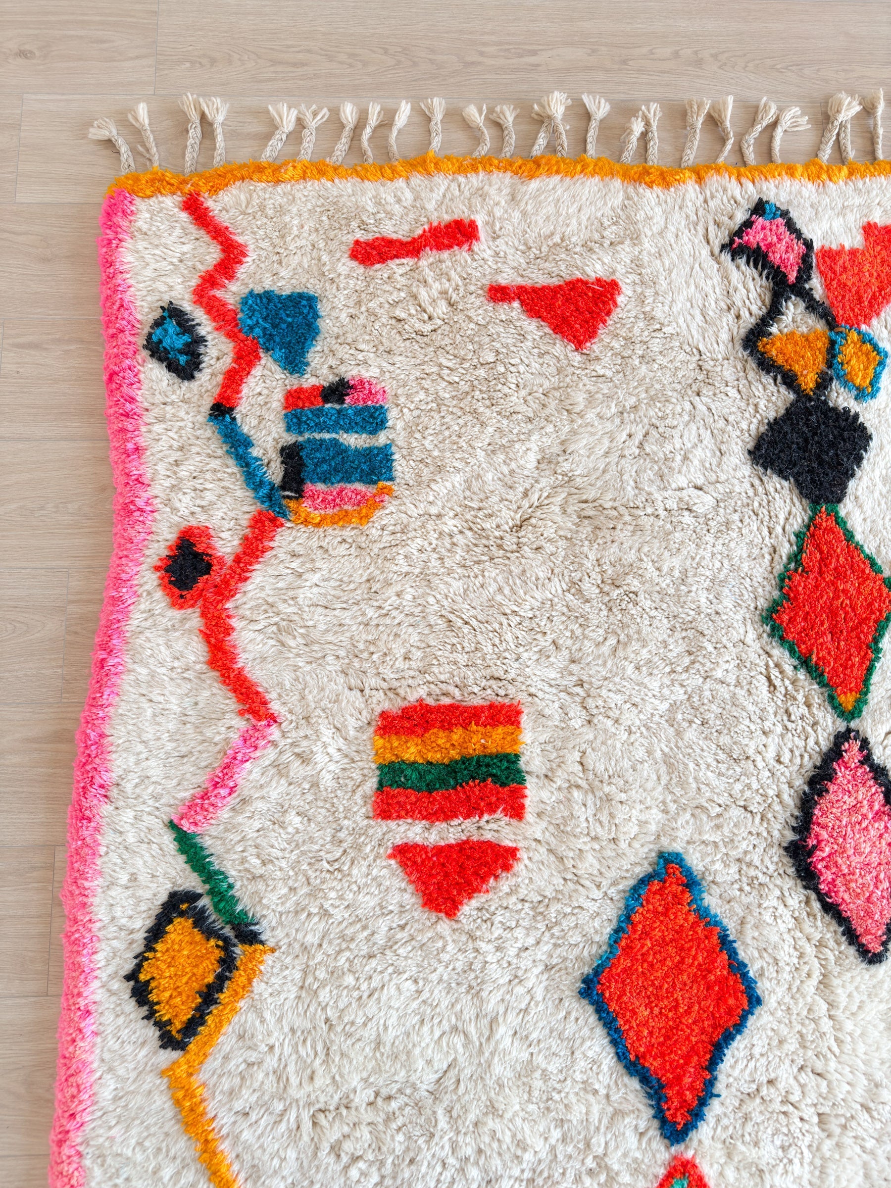 Tapis Berbère Coloré 209 X 339 Cm - N°2274
