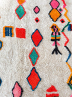 Tapis Berbère Coloré 209 X 339 Cm - N°2274
