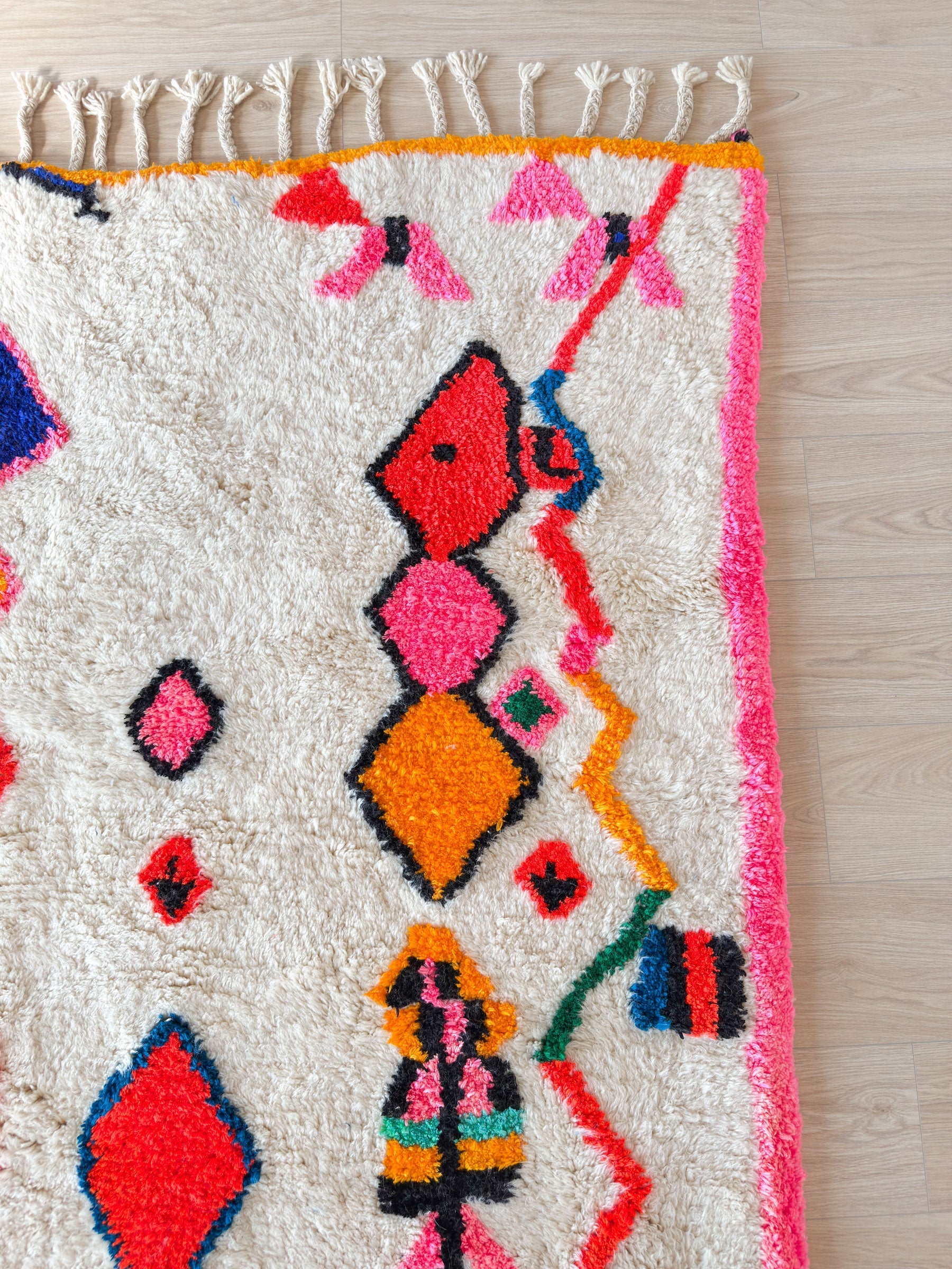 Tapis Berbère Coloré 209 X 339 Cm - N°2274