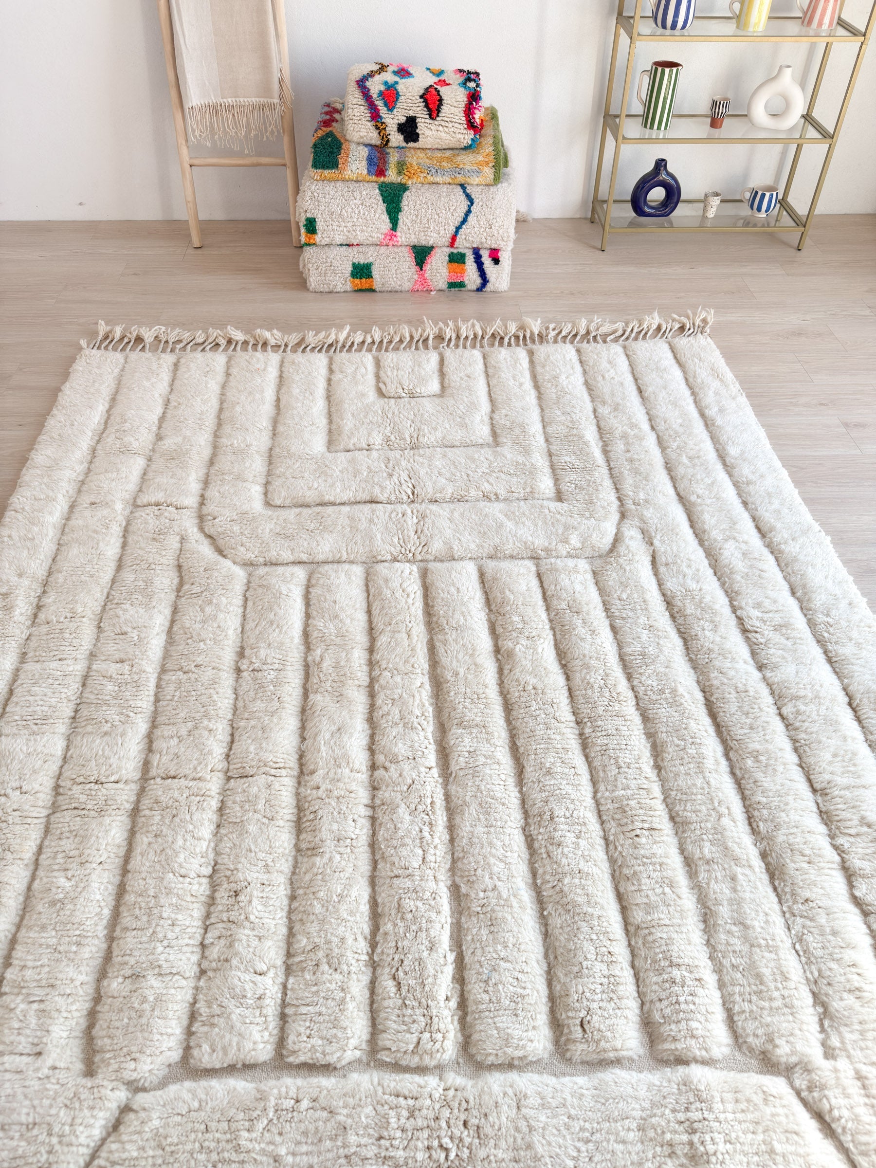 Tapis Beni Ouarain 209 X 337 Cm - N°2288