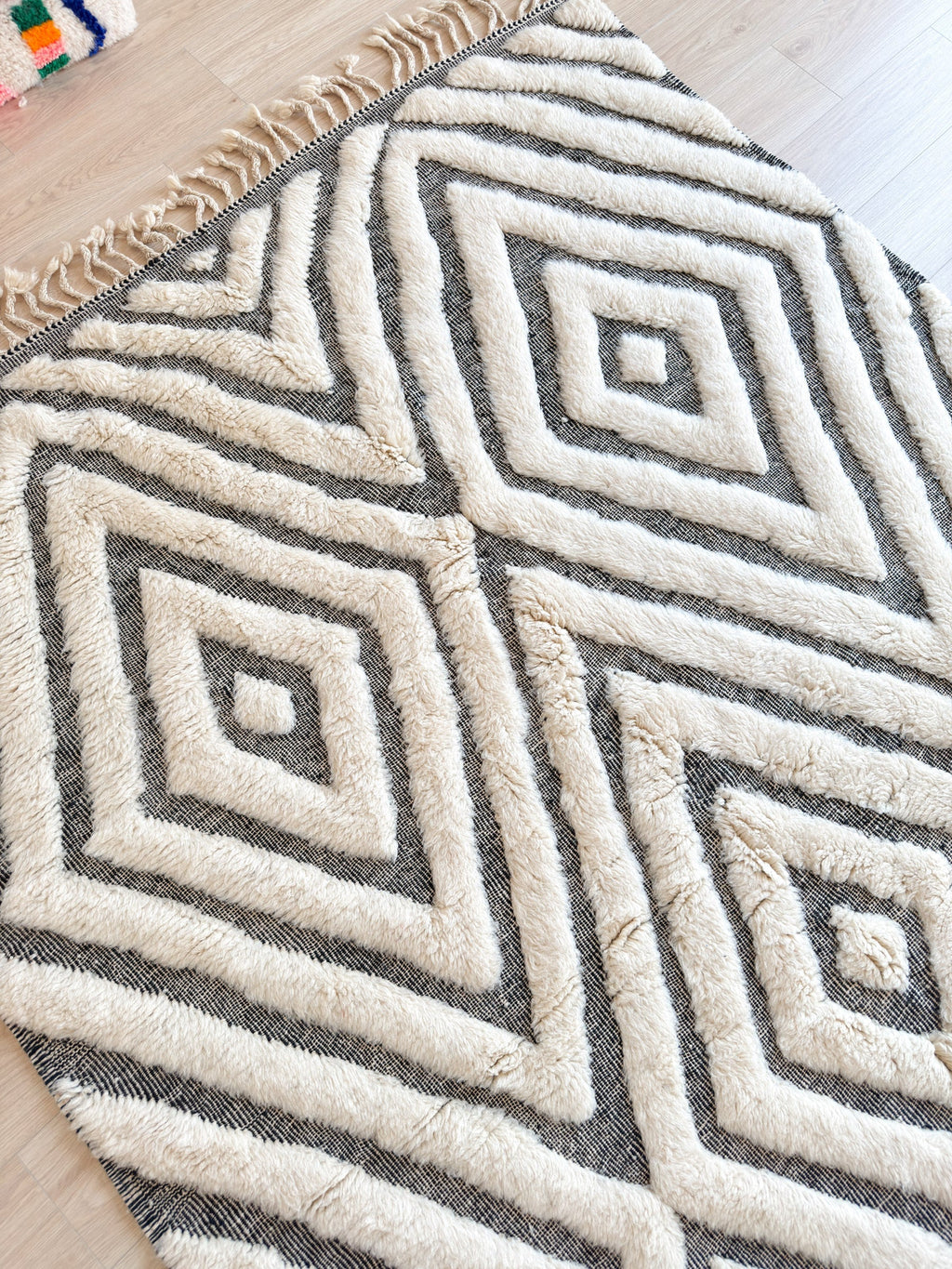 Tapis Beni Ouarain 194 X 330 Cm - N°2270