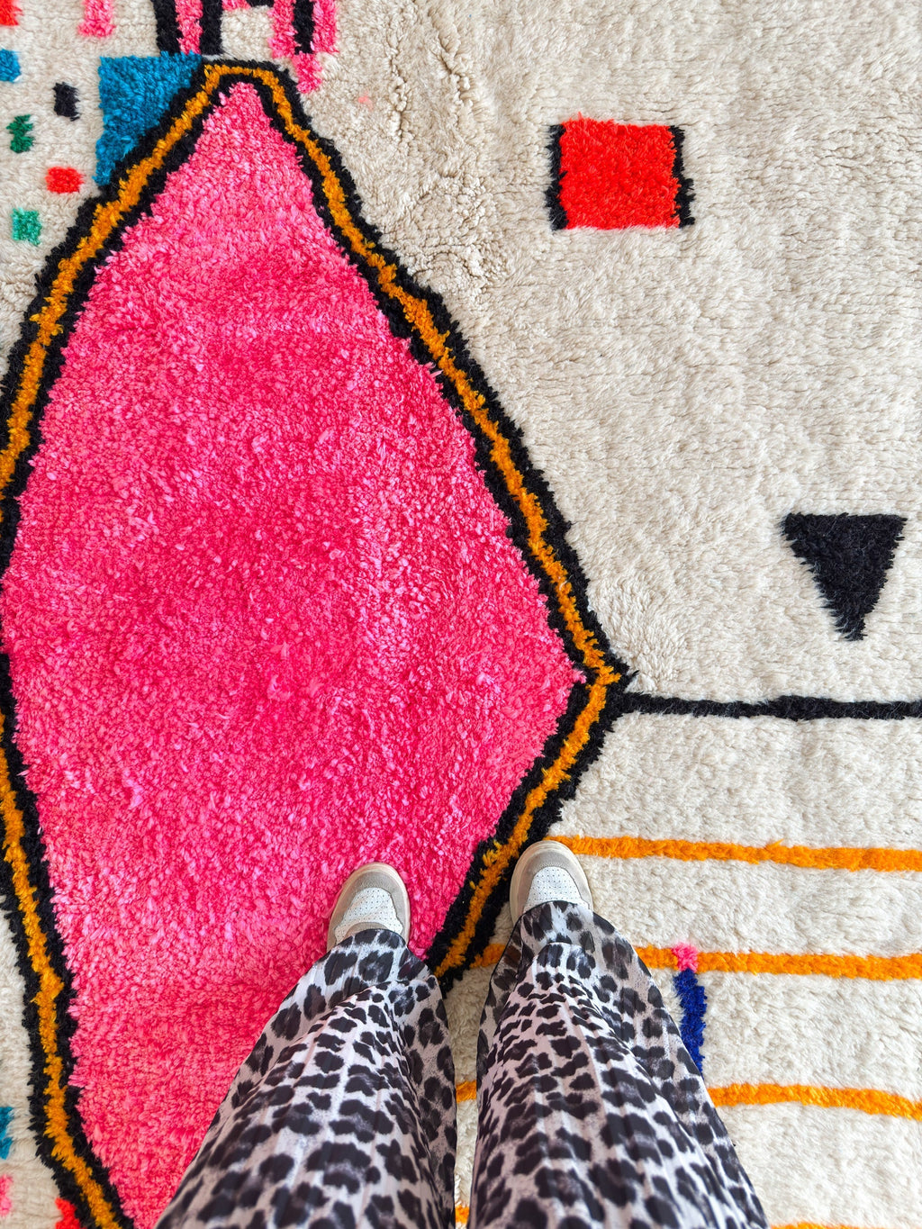 Tapis Berbère Coloré 258 X 356 Cm - N°2290
