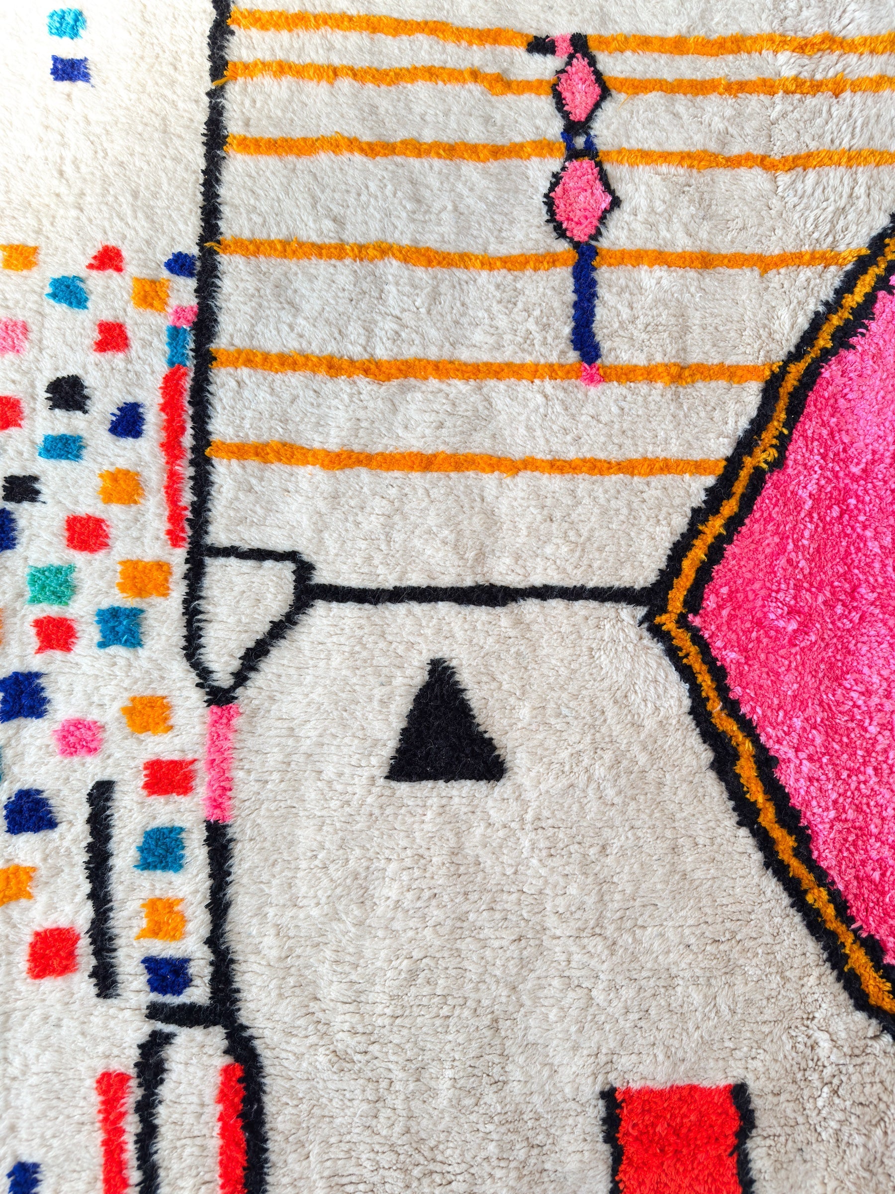 Tapis Berbère Coloré 258 X 356 Cm - N°2290