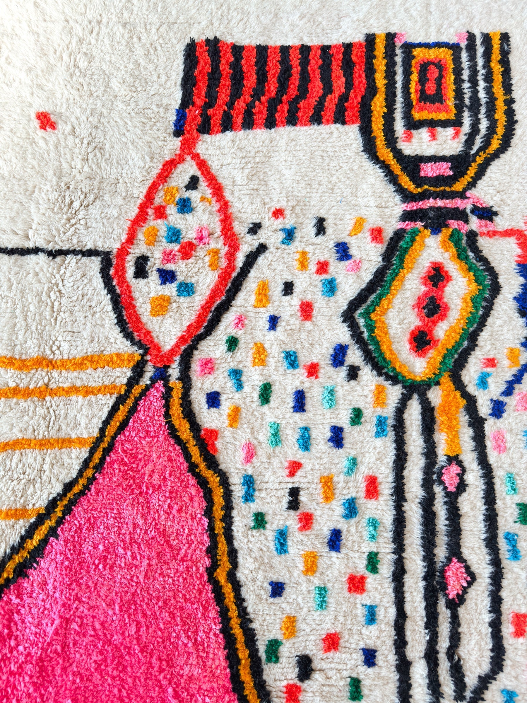 Tapis Berbère Coloré 258 X 356 Cm - N°2290