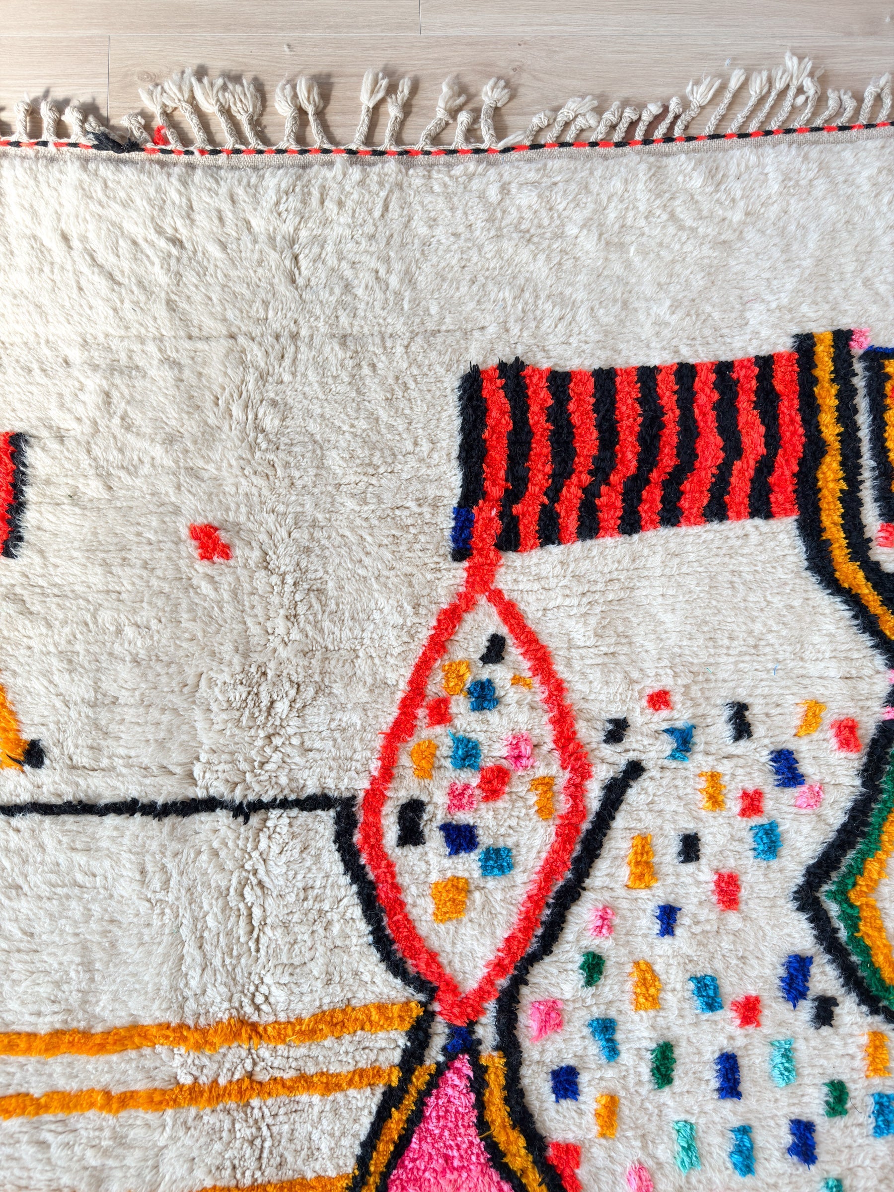 Tapis Berbère Coloré 258 X 356 Cm - N°2290