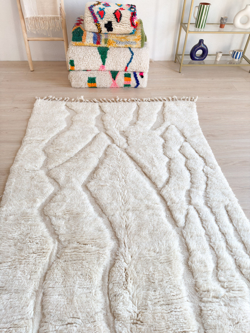 Tapis Beni Ouarain 142 X 266 Cm - N°2296