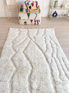 Tapis Beni Ouarain 142 X 266 Cm - N°2296