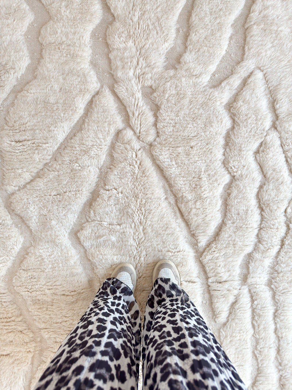Tapis Beni Ouarain 142 X 266 Cm - N°2296