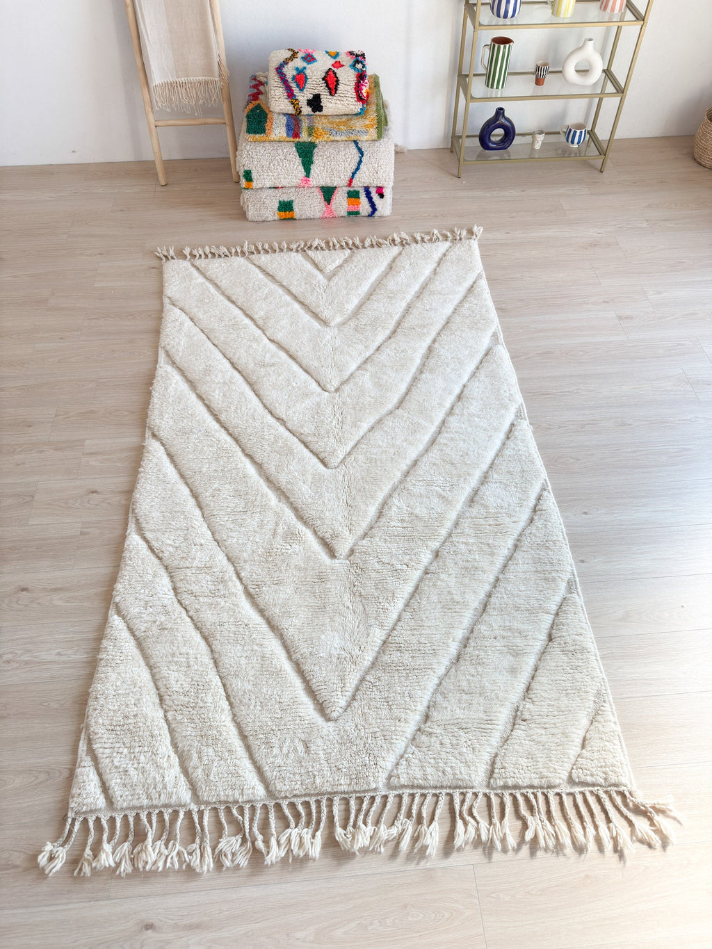 Tapis Beni Ouarain 151 X 271 Cm - N°2297