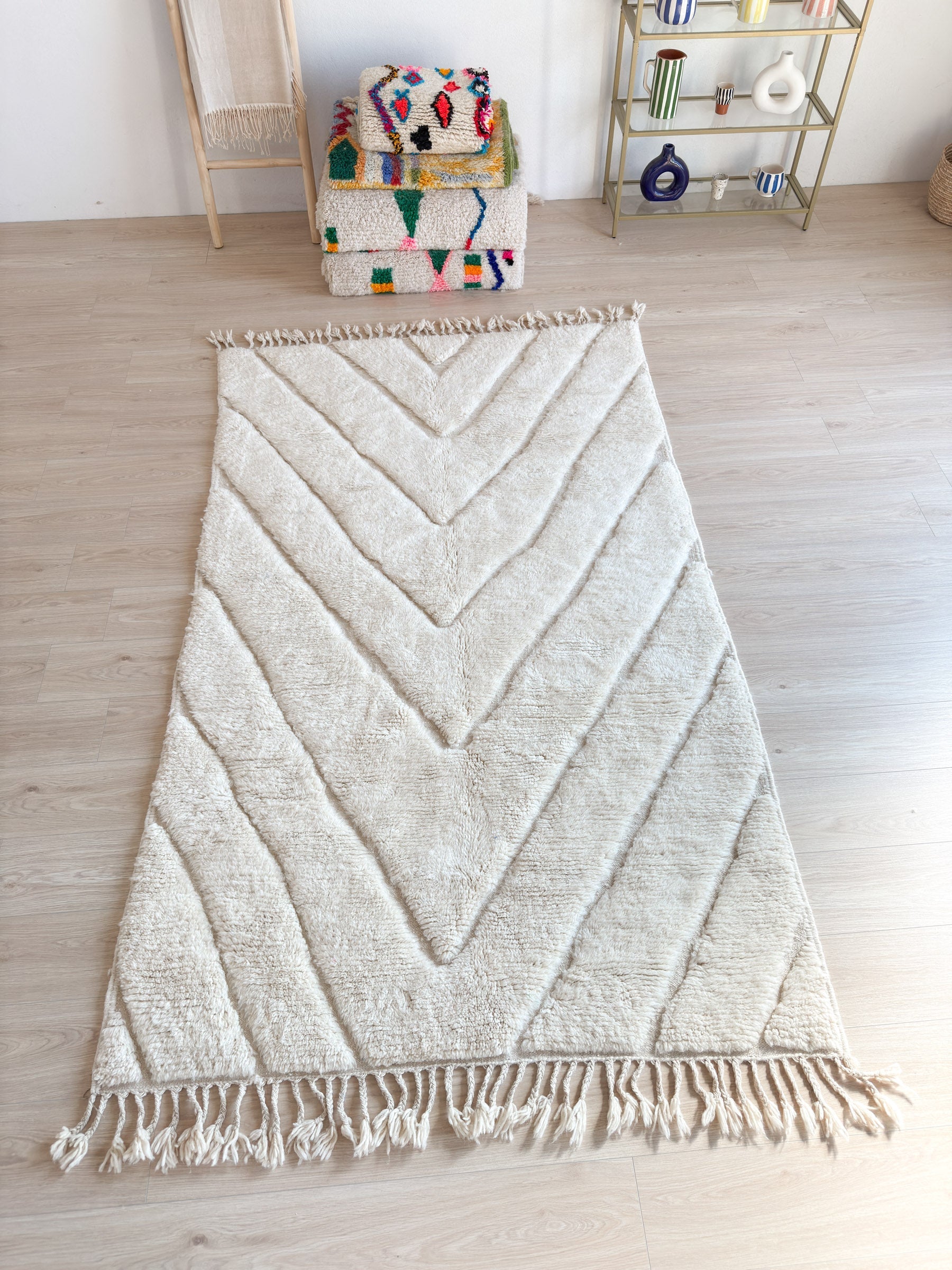 Tapis Beni Ouarain 151 X 271 Cm - N°2297
