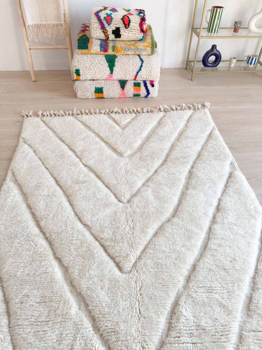 Tapis Beni Ouarain 151 X 271 Cm - N°2297