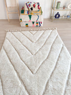 Tapis Beni Ouarain 151 X 271 Cm - N°2297