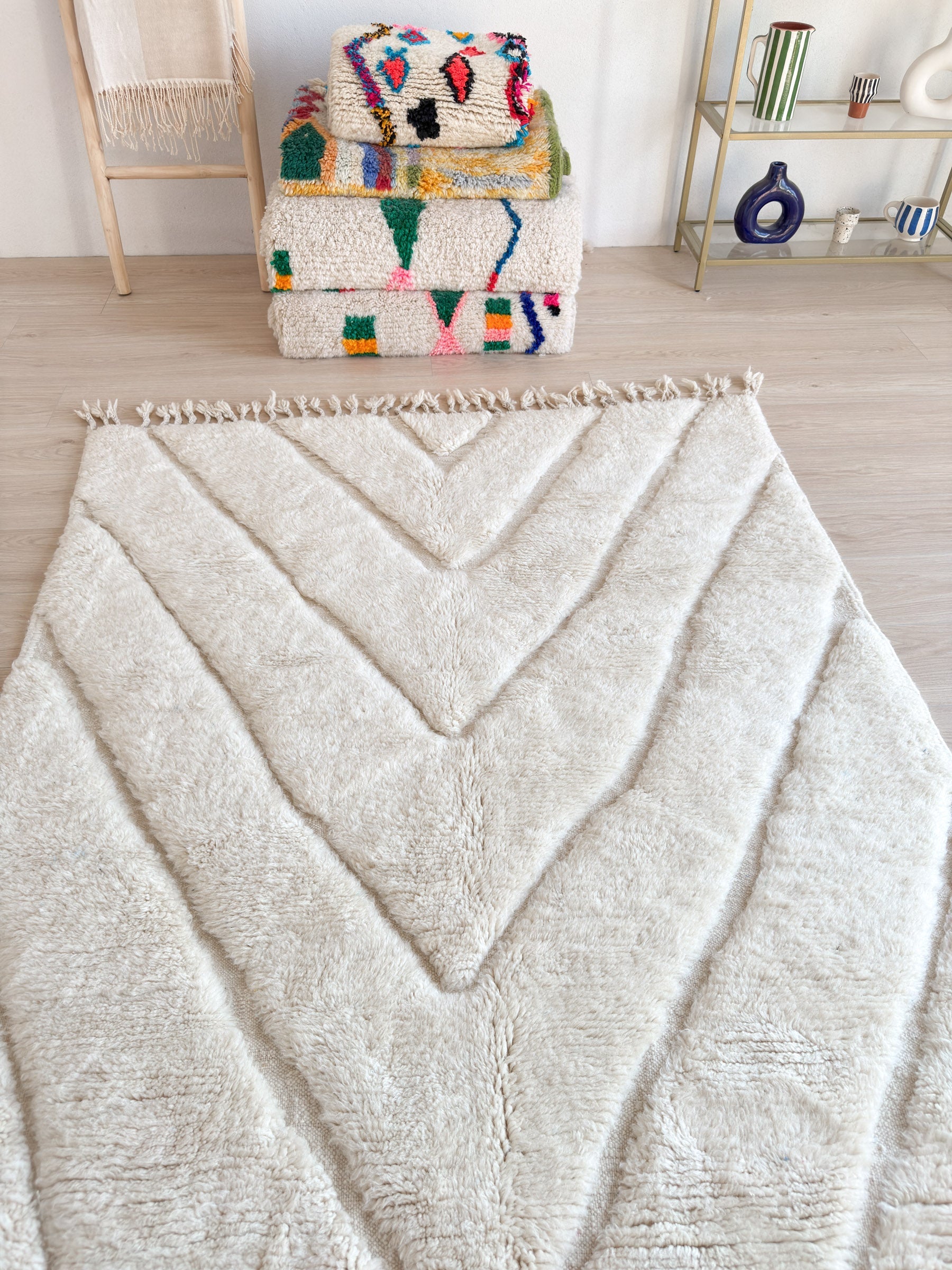 Tapis Beni Ouarain 151 X 271 Cm - N°2297