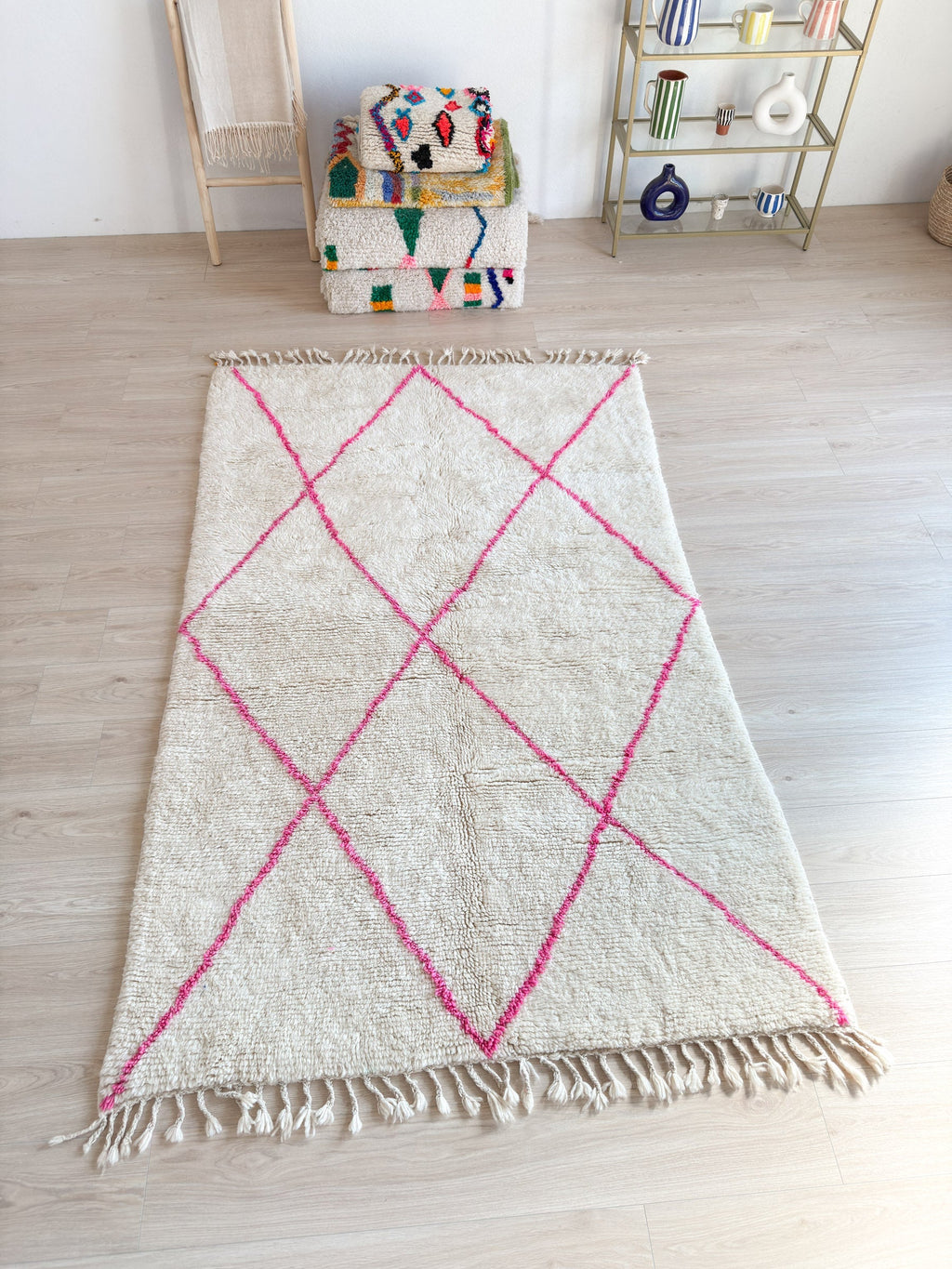 Tapis Berbère Coloré 150 X 251 Cm - N°2312