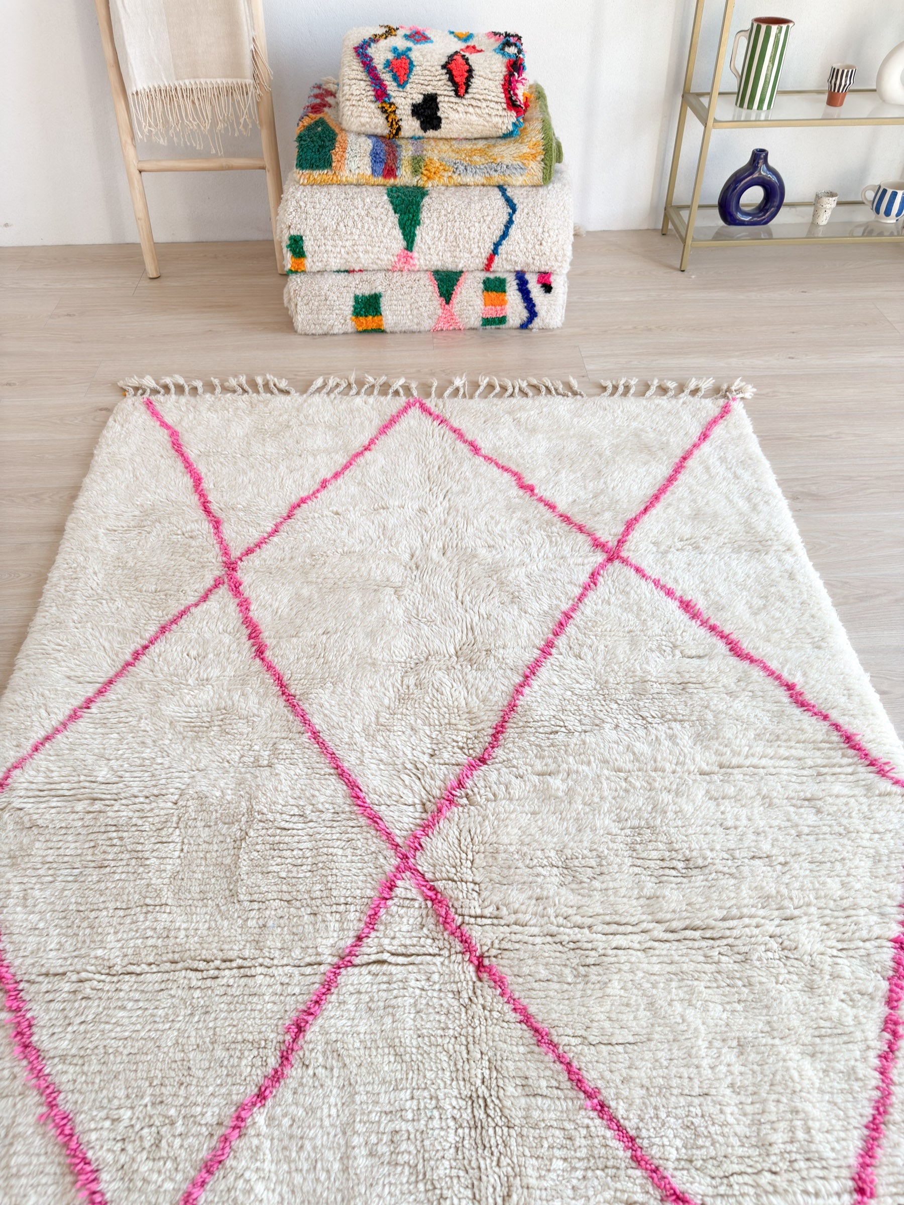 Tapis Berbère Coloré 150 X 251 Cm - N°2312