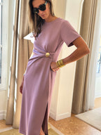 Robe Solène - Mauve