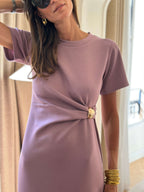 Robe Solène - Mauve