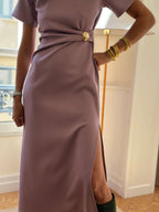 Robe Solène - Mauve