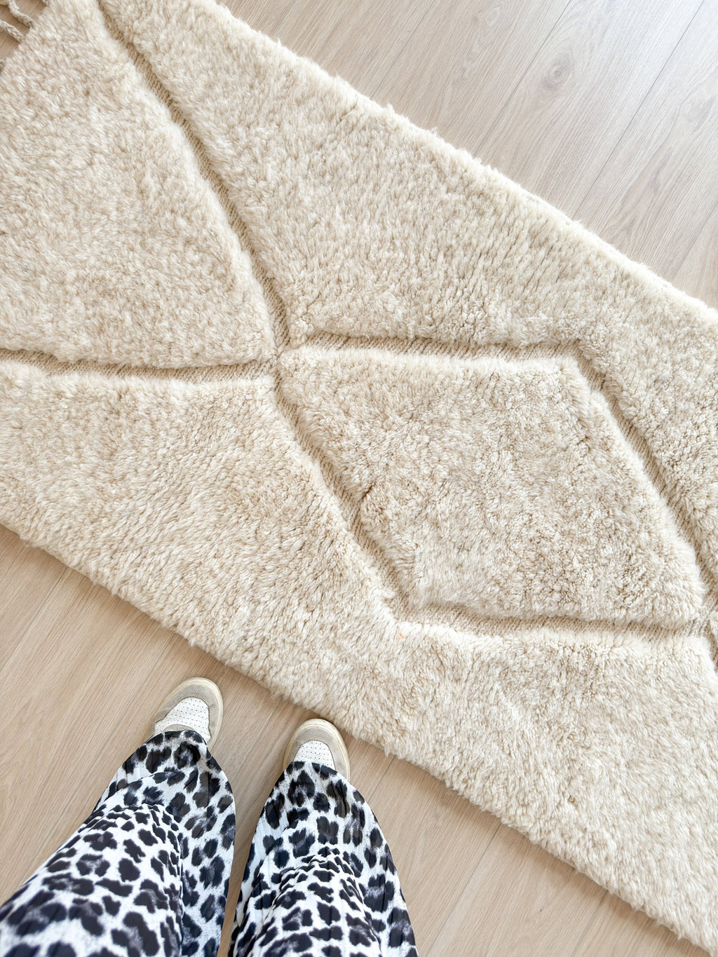 Tapis De Couloir Beni Ouarain 86 X 263 Cm - N°2265