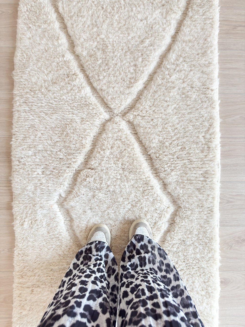 Tapis De Couloir Beni Ouarain 86 X 263 Cm - N°2265