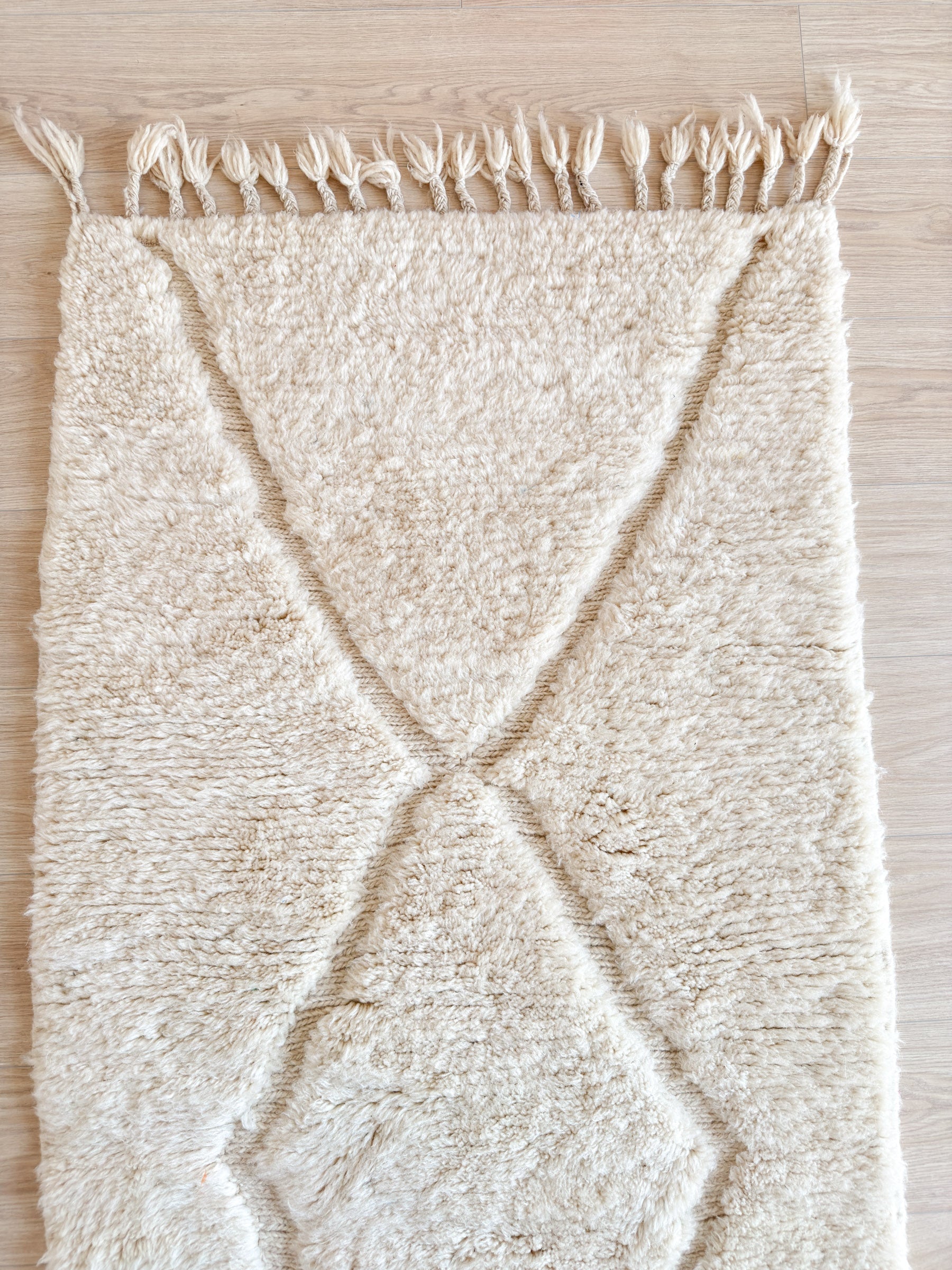 Tapis De Couloir Beni Ouarain 86 X 263 Cm - N°2265