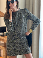 Robe Henriette - Leopard