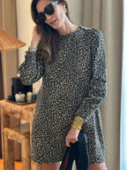 Robe Henriette - Leopard