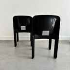 Paire De Chaises Universale Par Joe Colombo Pour Kartell Années 70