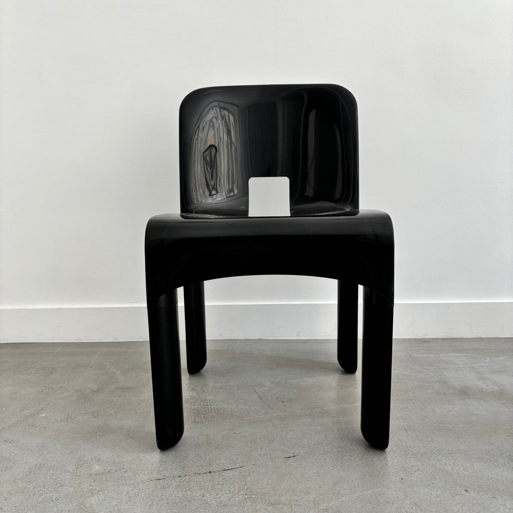 Paire De Chaises Universale Par Joe Colombo Pour Kartell Années 70