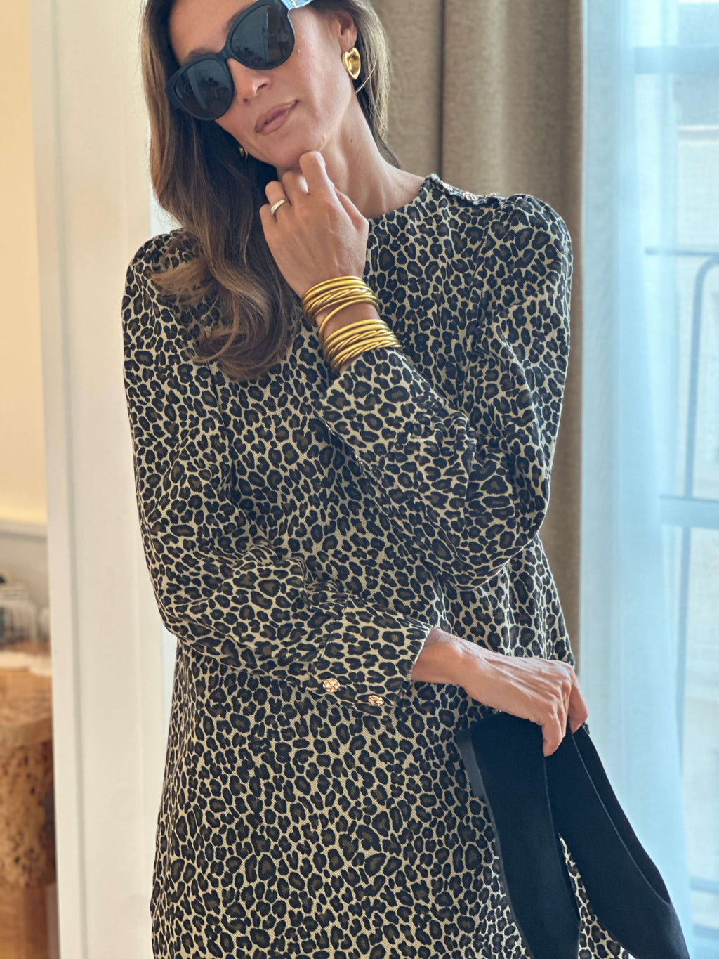 Robe Henriette - Leopard