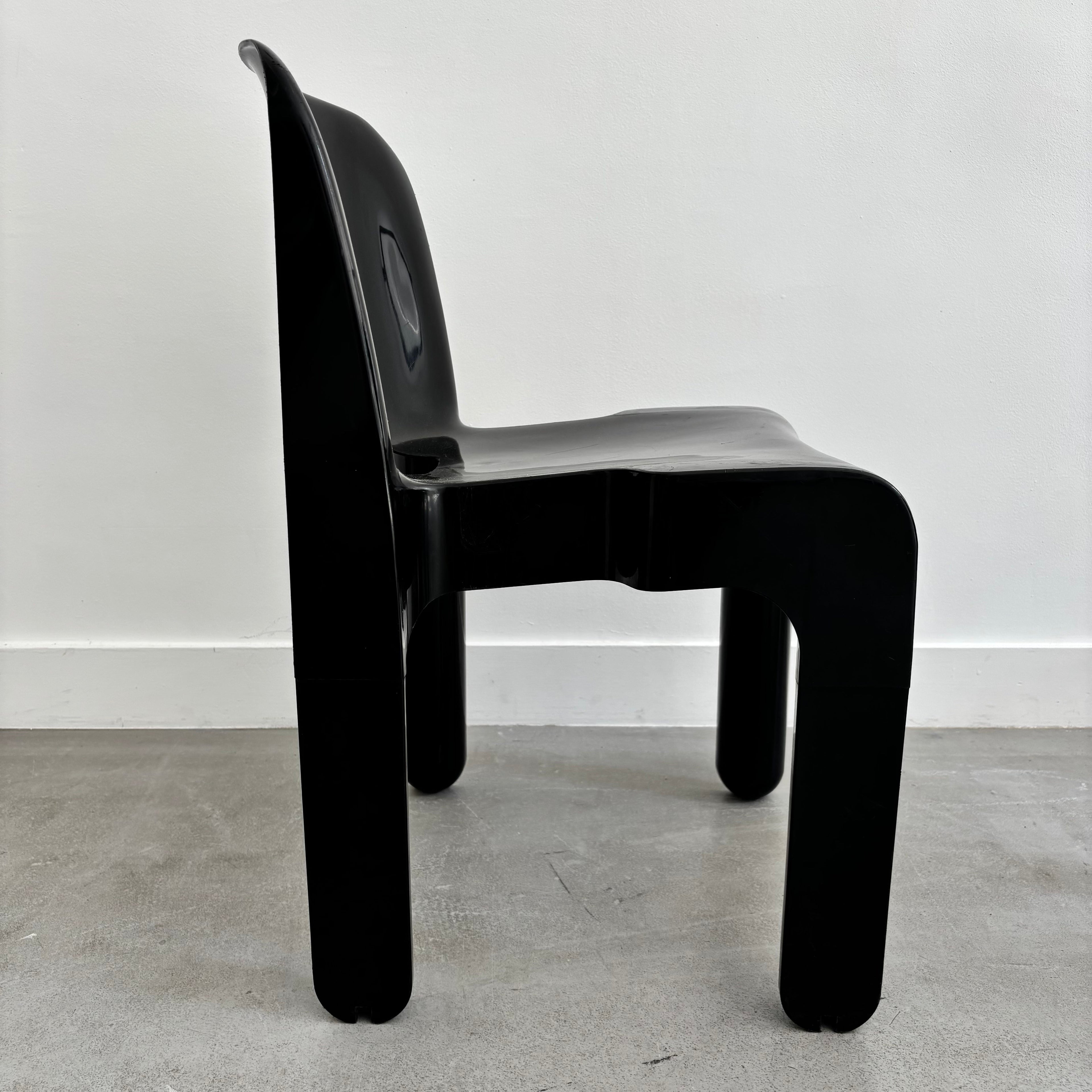 Paire De Chaises Universale Par Joe Colombo Pour Kartell Années 70